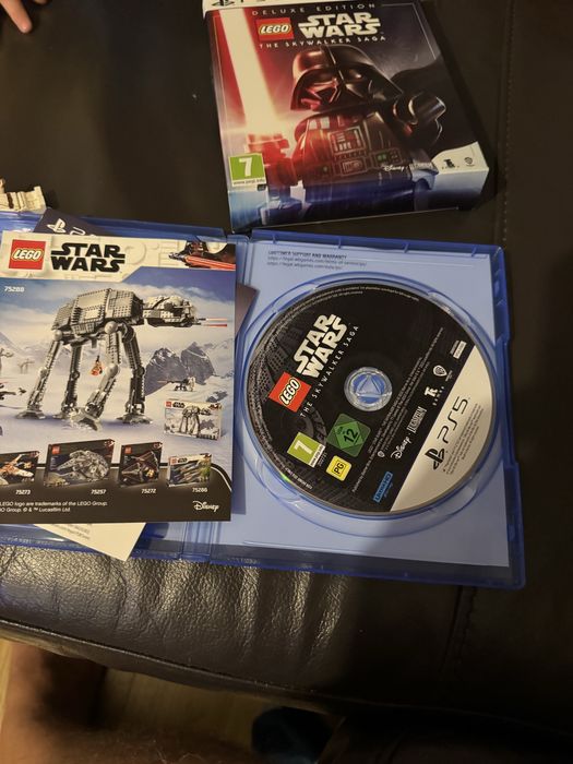Lego Star Wars deluxe edition ps5 plus figurka Luke Skywalker milk
