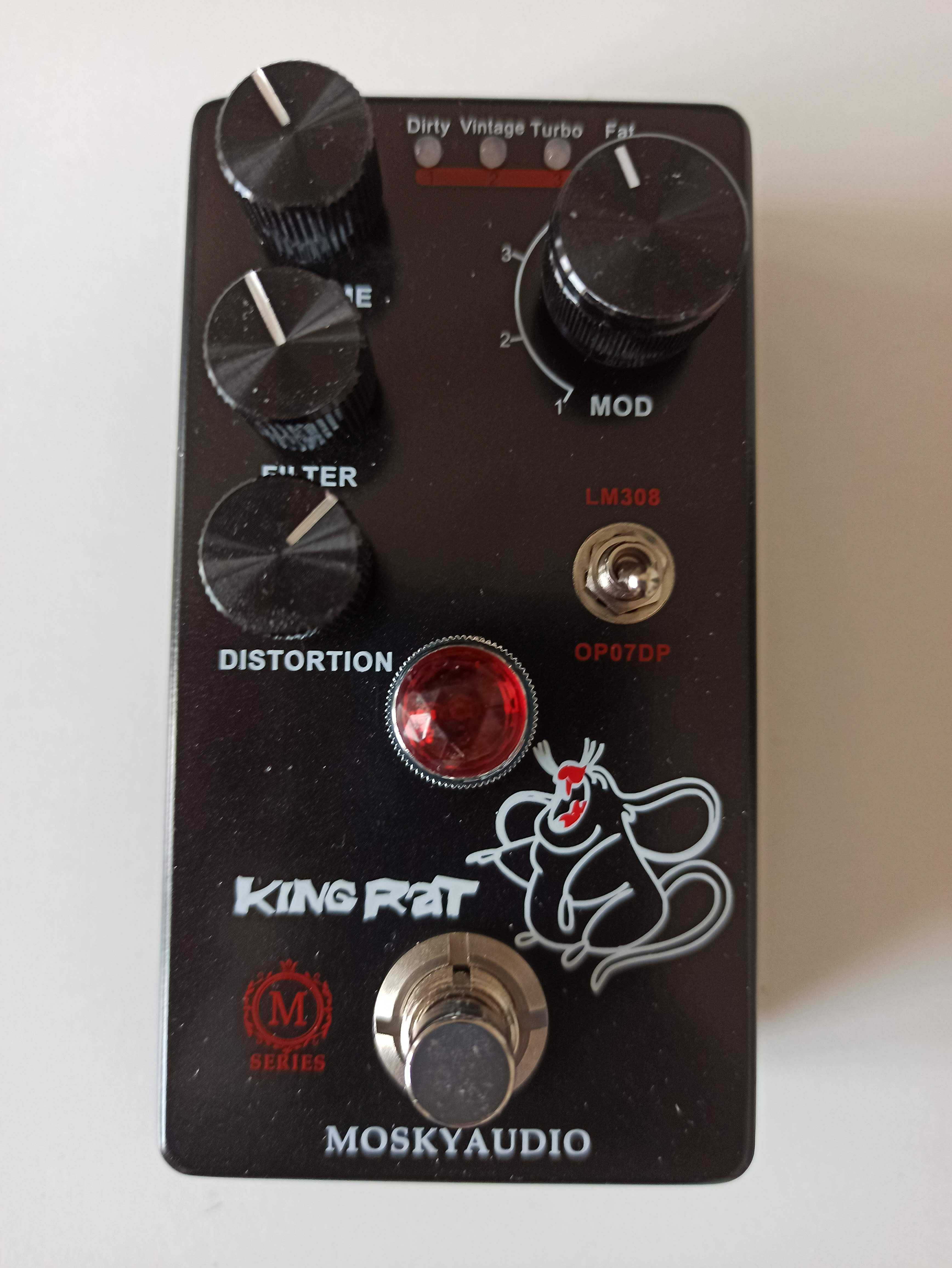 Педаль дисторшн distortion Rowin Koogo Dolamo D-11 Mosky King Rat