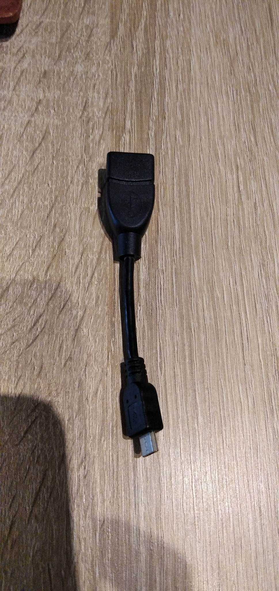 Przejściówka kabel USB żeńskie microUSB