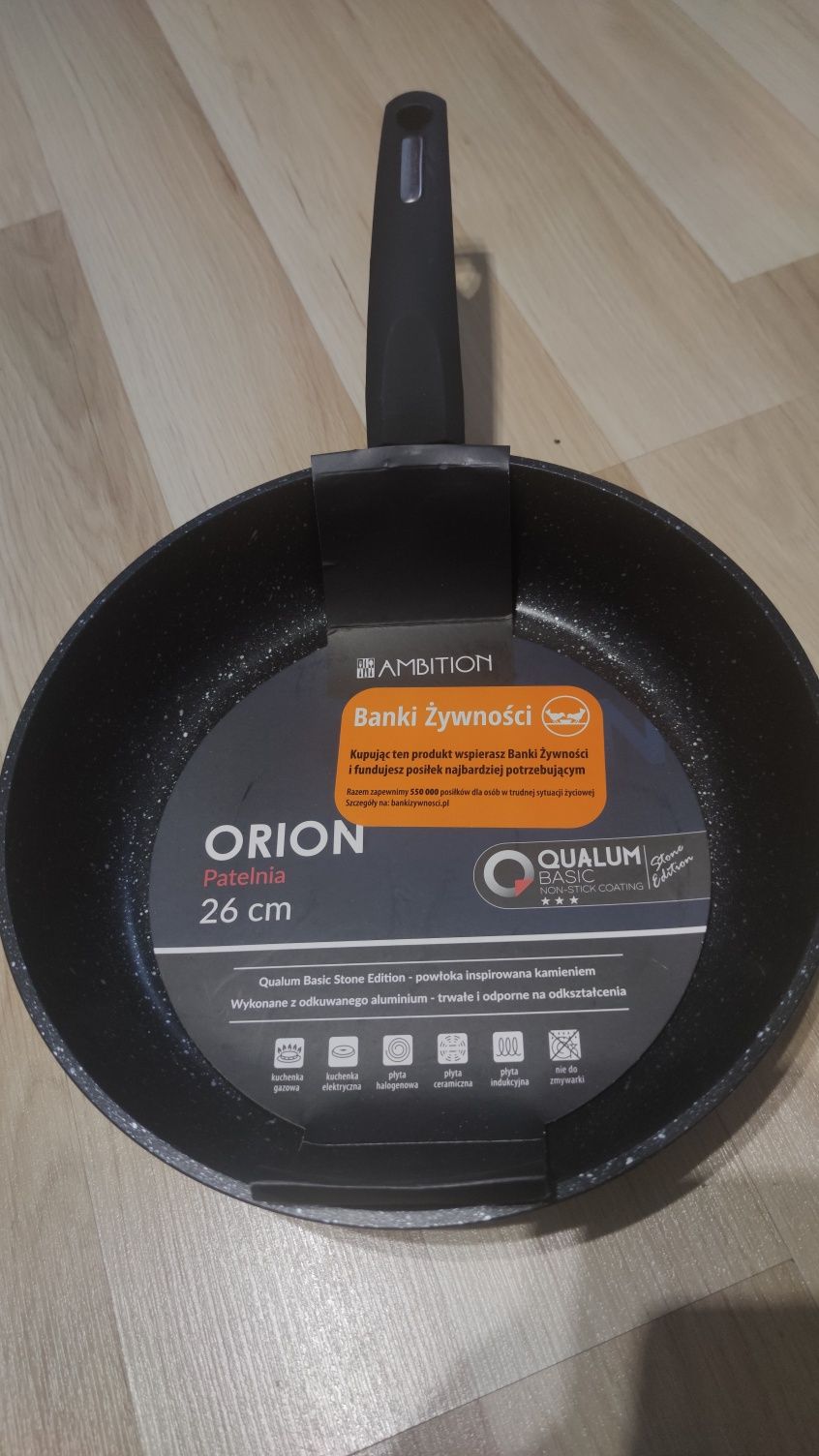 Patelnia tradycyjna Ambition Orion 26 cm non-stick (nieprzywierająca)