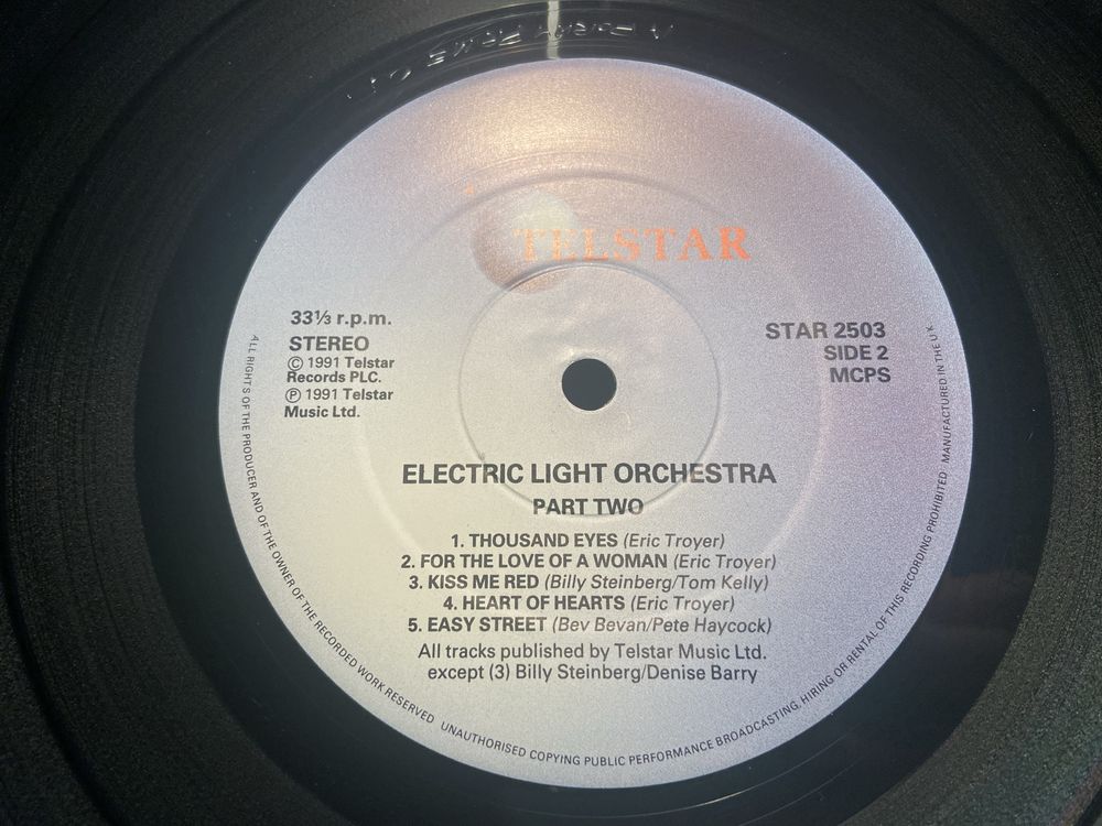 Electric Light Orchestra (ELO) - 8 LP