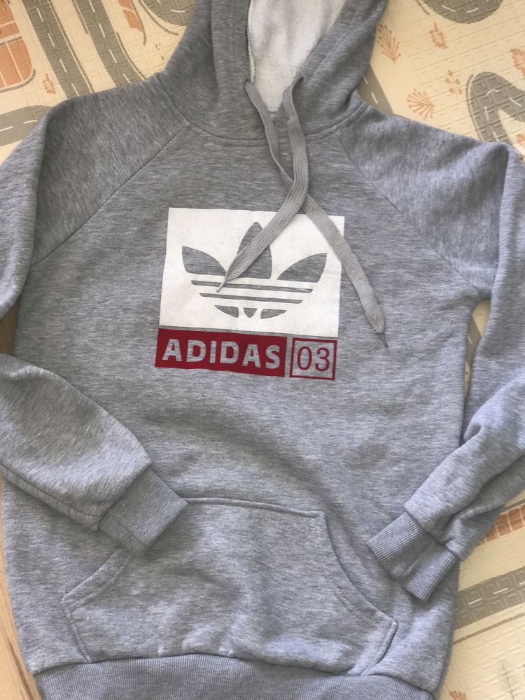 Bluza adidas szara