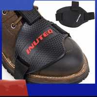 proteção calçado, antiderrapante ajustável duas cores disponíveis