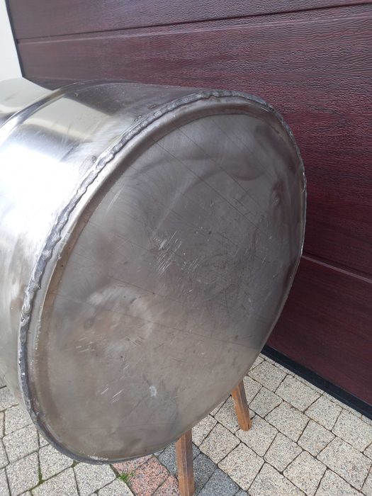 Kocioł do parnika z blachy nierdzewnej 60 l , 100 l