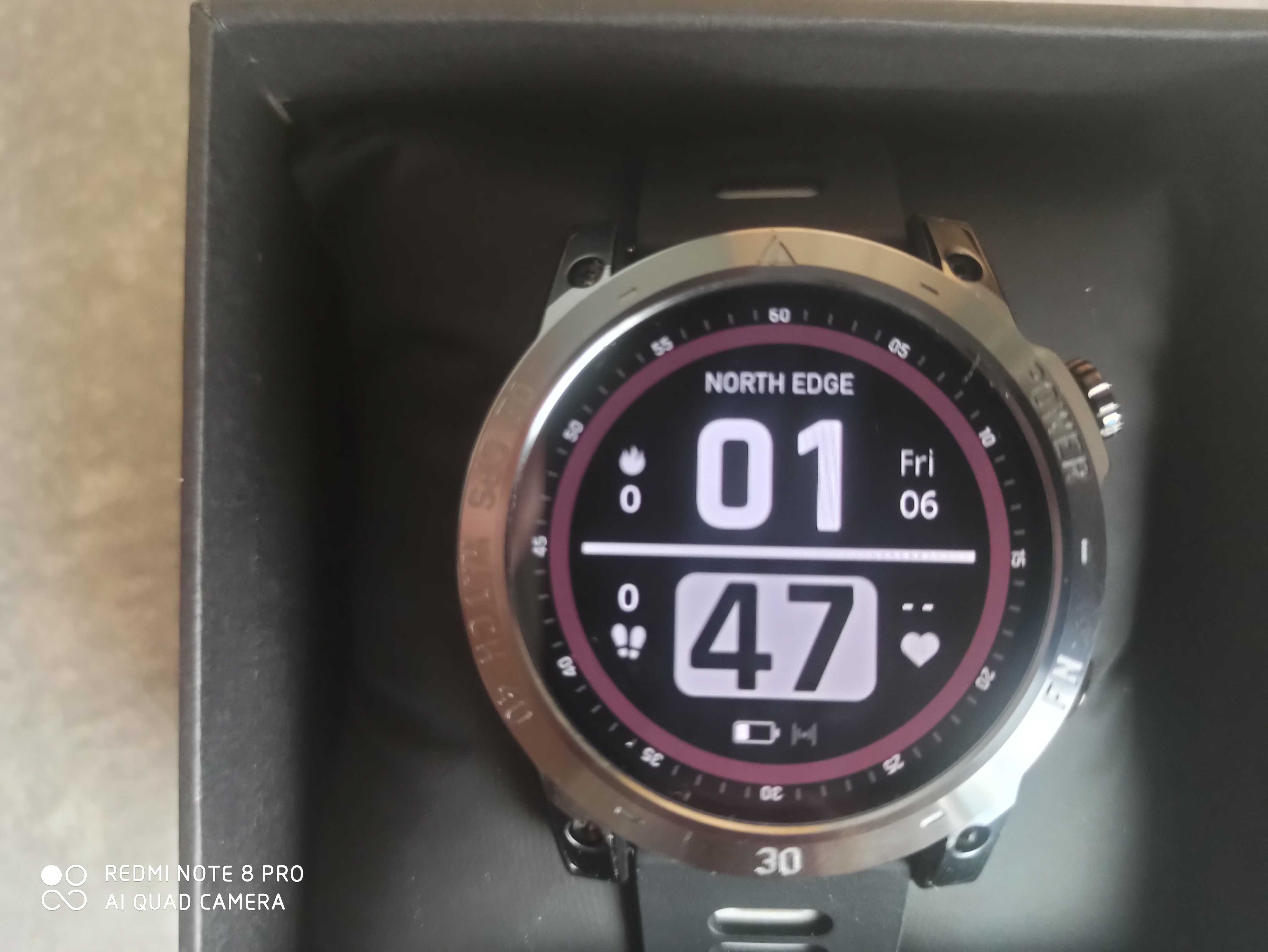 Smartwatch North Edge Cross Fit 3 + dwa paski gratis