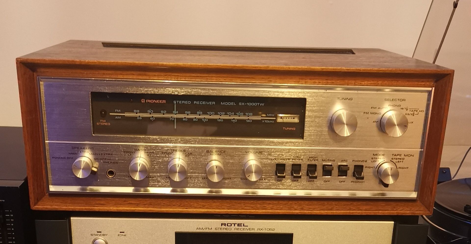 Pioneer sx 1000 TW Lampowy dźwięk