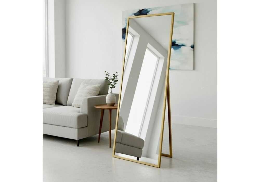 Дзеркало підлогове в рамі / Дзеркало на ніжці / Купити дзеркало