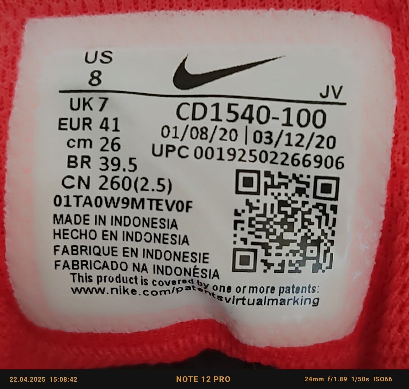 Кроссовки "NIKE AIR MAX IVO", 100 %оригинал, новые, р. 41