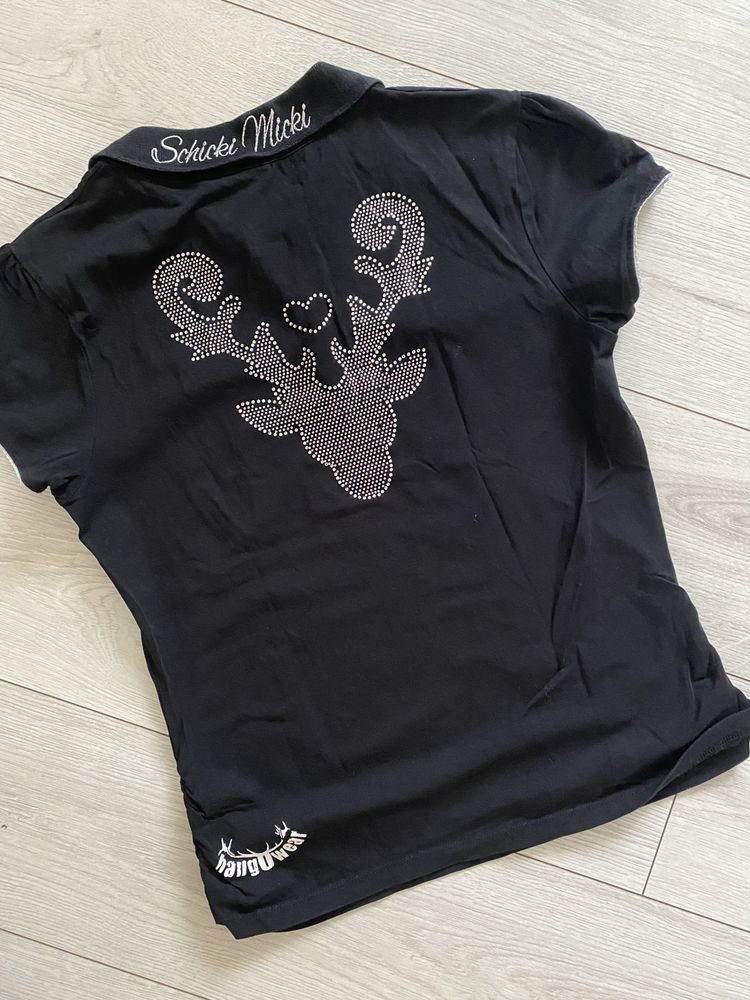 Bluzka T-shirt z Jeleniem cyrkonie HangOwear