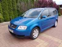 VW Touran 1,6i 2004r 7-osób 6-biegów KLIMATRONIK TEMPOMAT zamiana