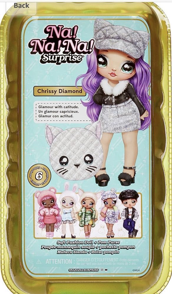 NA! NA! NA! SURPRISE Glam series Chrissy Diamond