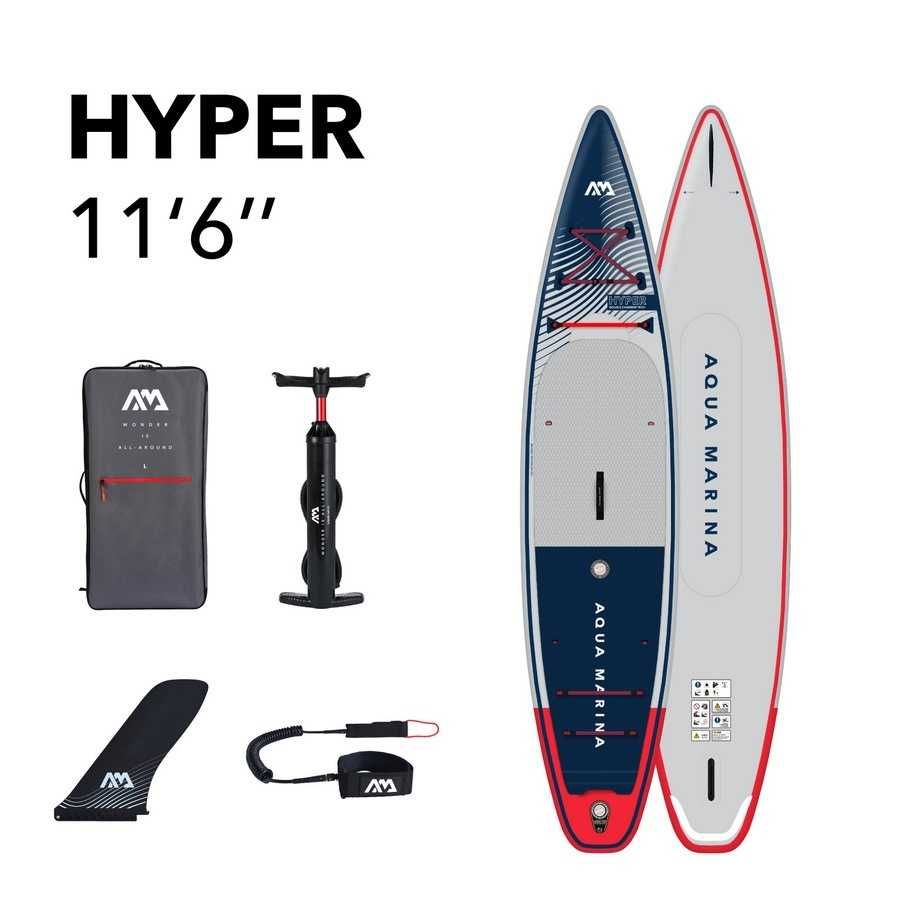 Deska touring SUP Aqua Marina HYPER  NAVY 11'6" Raty 0%!