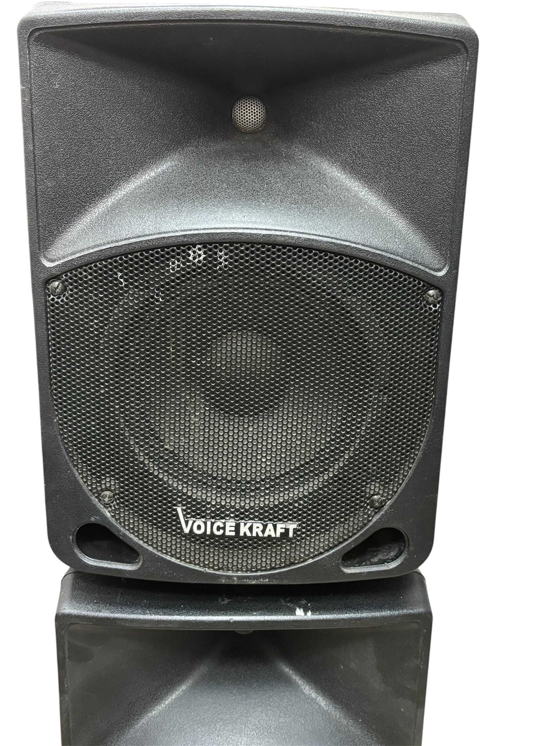 Voice Kraft 08P670 – aktywne kolumny estradowe ZESTAW DWIE SZTUKI
