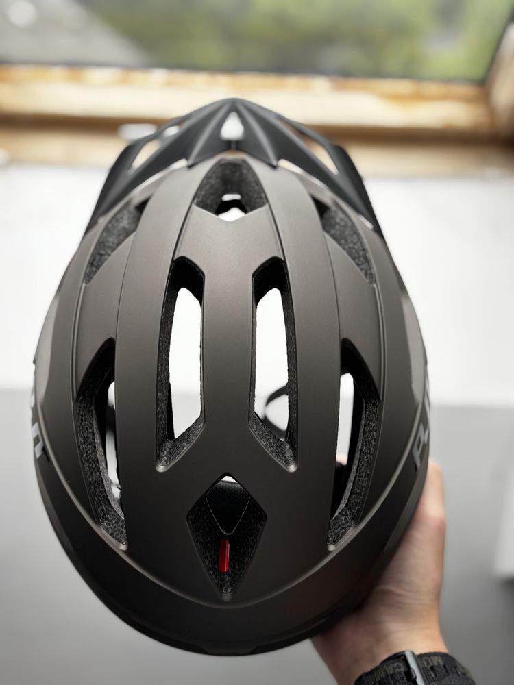 Kask rowerowy PJT z zdejmowanym daszkiem MTB, Treking, Miasto