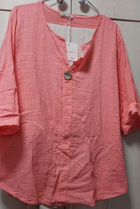 Bluzka oversize bawelna 100% 3 kolory