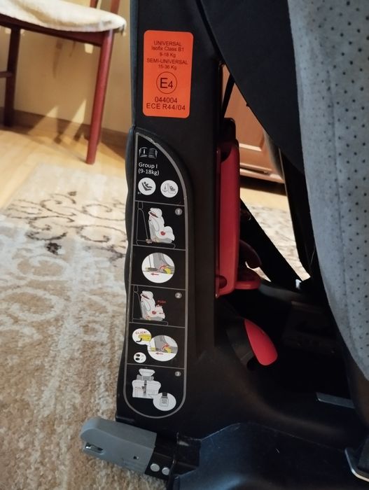 Fotelik samoch. Coletto Spotivo isofix