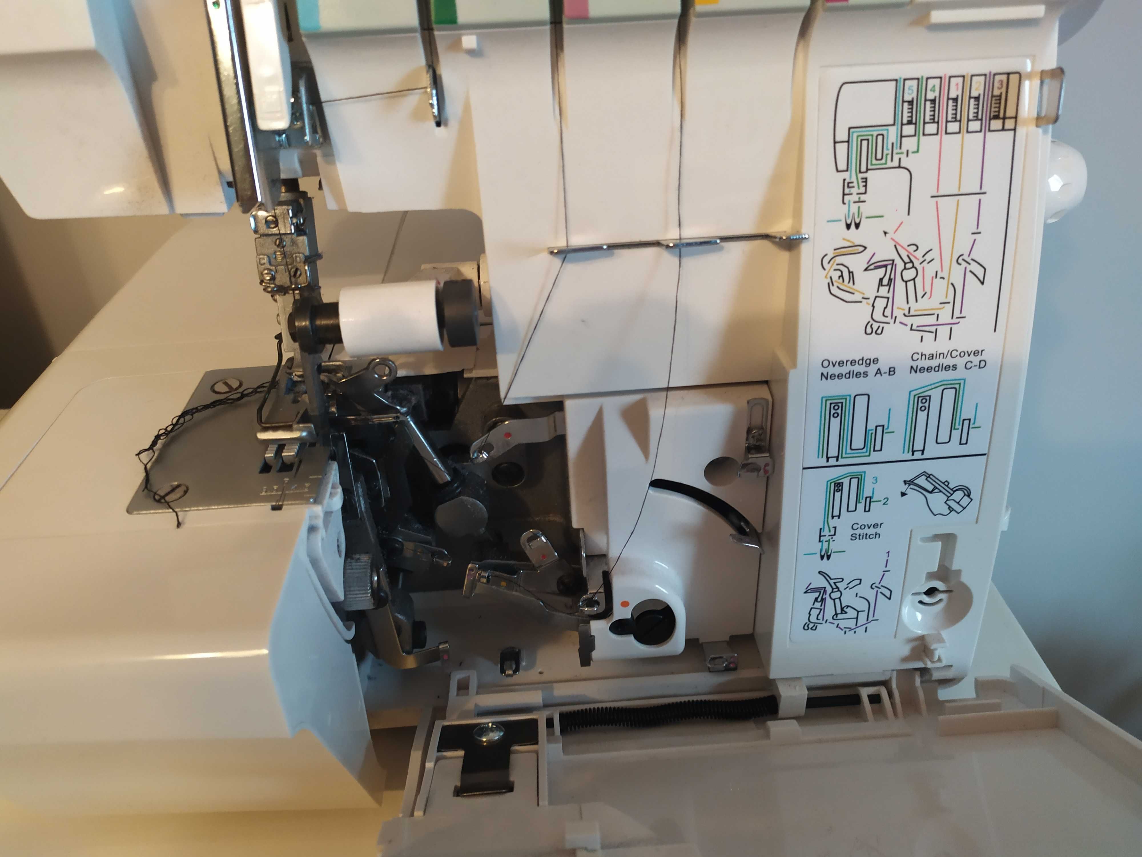 Overlock 5 nitkowy Łucznik 820D-5
