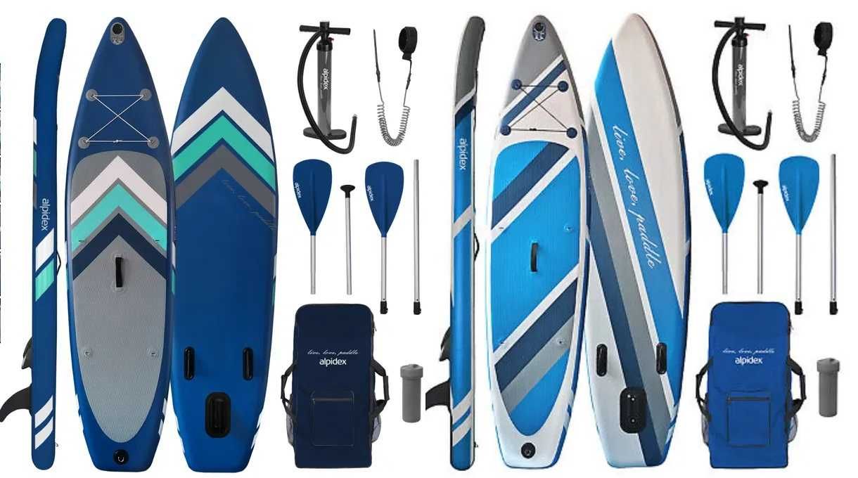 Dwie Nowe Deski SUP 320 i 305 x 77 x 15 cm Paddleboard  Zamiana