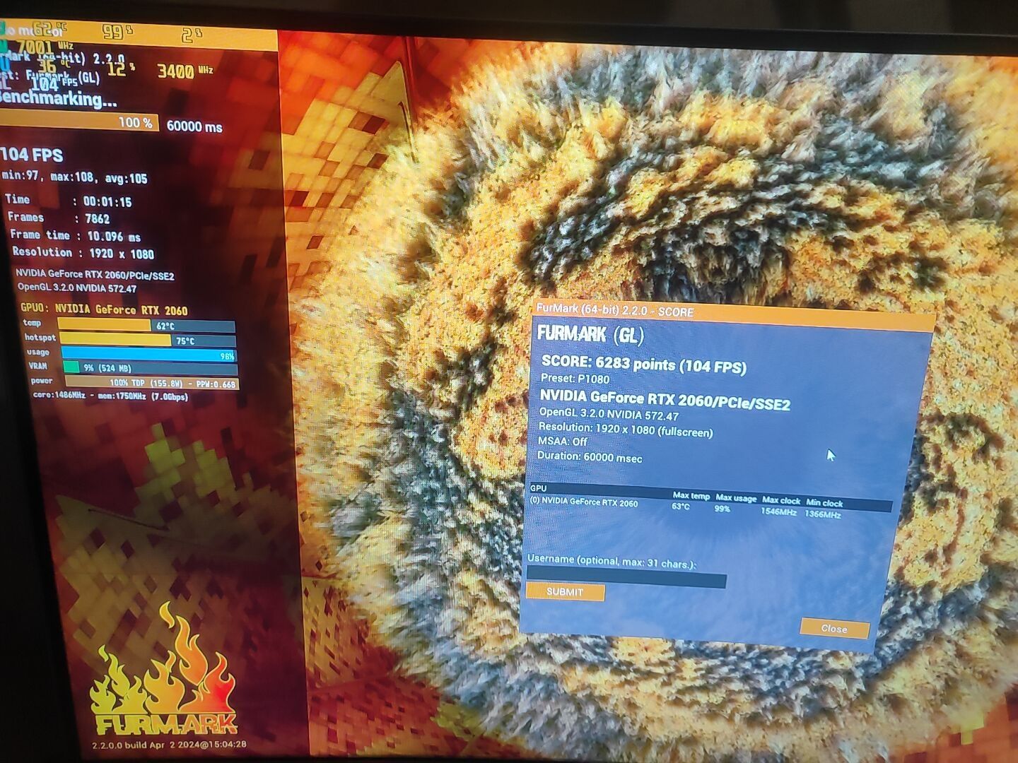 Видеокарта MSI RTX 2060 6gb