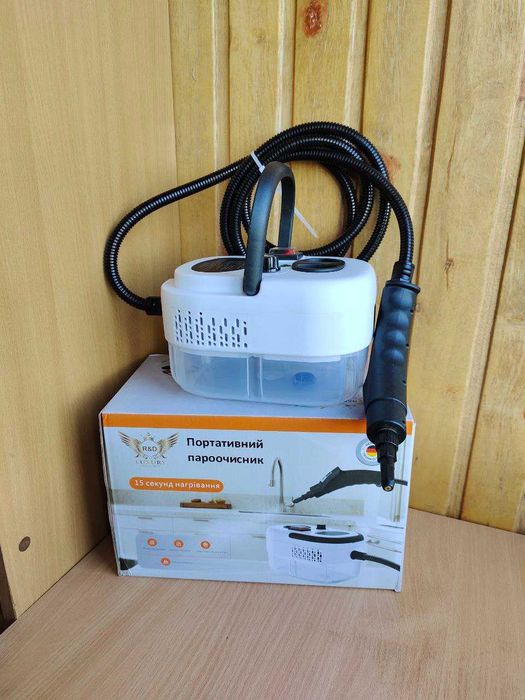 Портативний  потужний відпарювач пароочисник дезінфектор 7 в 1 / Акція