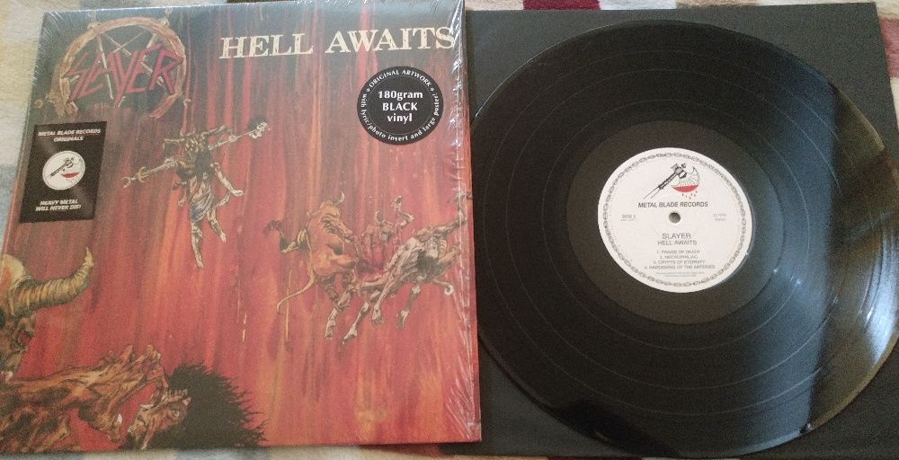 Slayer ‎– Hell Awaits LP + Poster