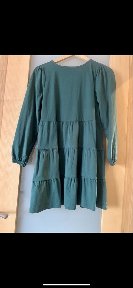 Zielona sukienka z długim rękawem M ASOS Petite