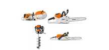 Wynajem STIHL piła spalinowa drewno, beton, stal, pilarka, wiertnica