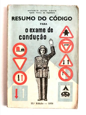 RESUMO DO CÓDIGO para o Exame de Condução (1970)