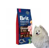 Sucha karma dla Dorosłego PSA Brit PREMIUM kurczak 15kg GRATIS!