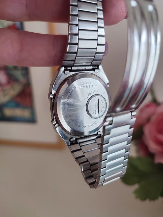 Relógio Seiko Vintage Digital Anos 80