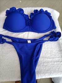 Bikini azul novo