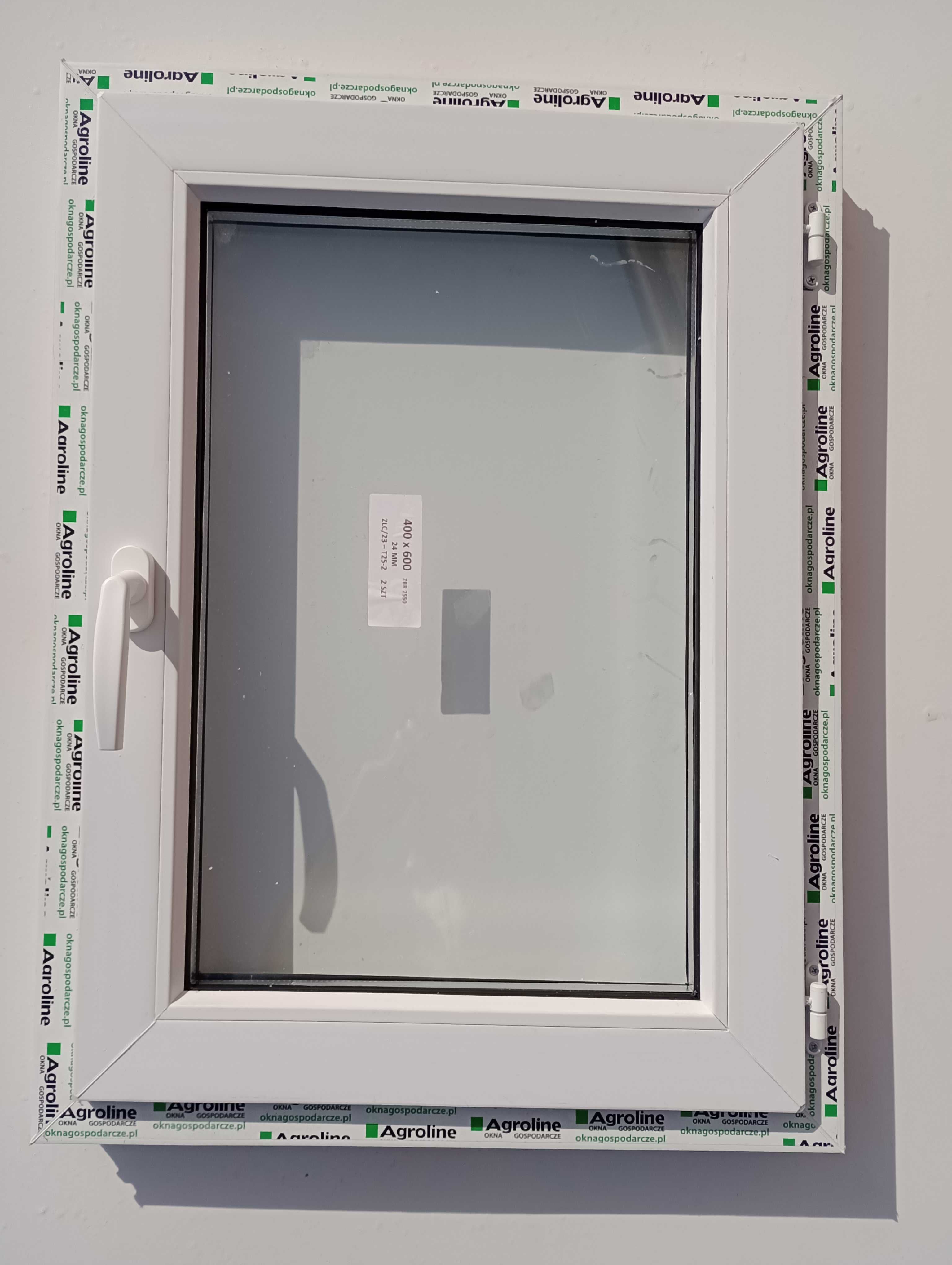 Okna PCV szer80 xwys.70 lub 70x80 białe,techniczne i inne