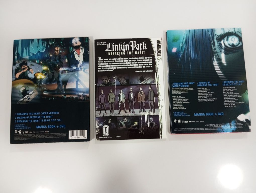 Linkin park breaking the habit Manga+dvd limited edition