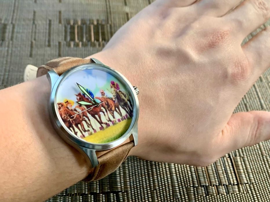 Zegarek dla fanów Koni, sportu Królów Polo wyścigów konnych, zwierząt