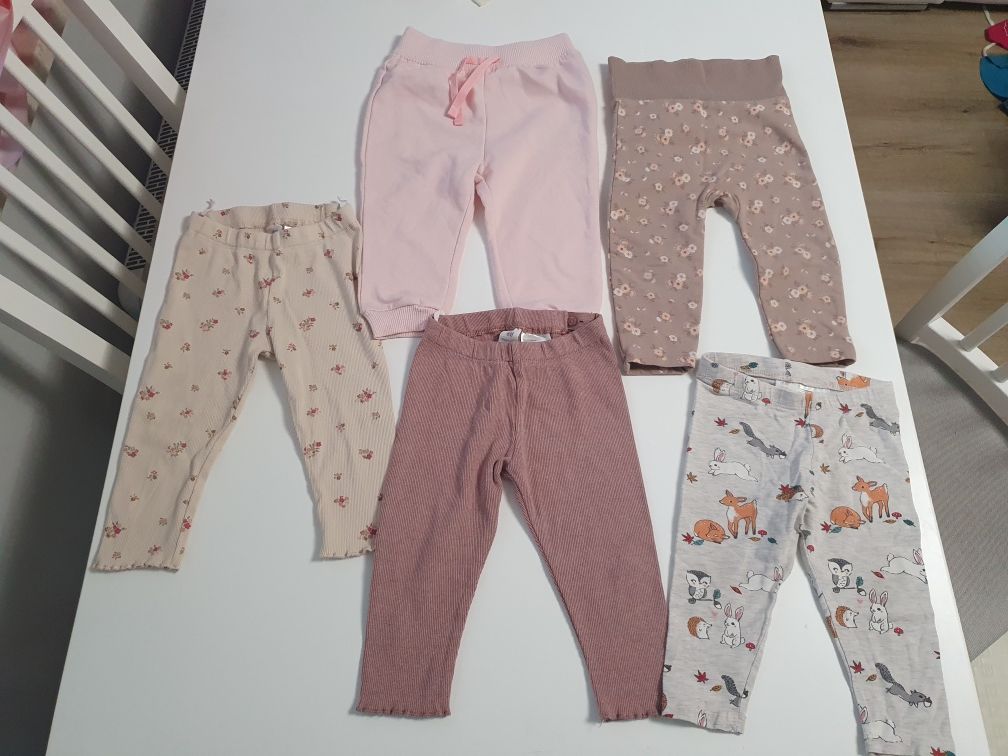 Spodnie + legginsy H&M C&A ergee 80