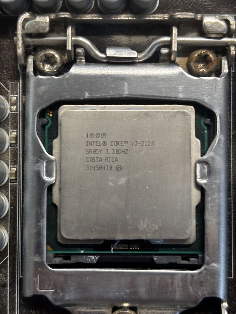 Asus P8H61-MX + i3-2100 + chłodzenie