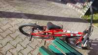 Bmx rower czerwony