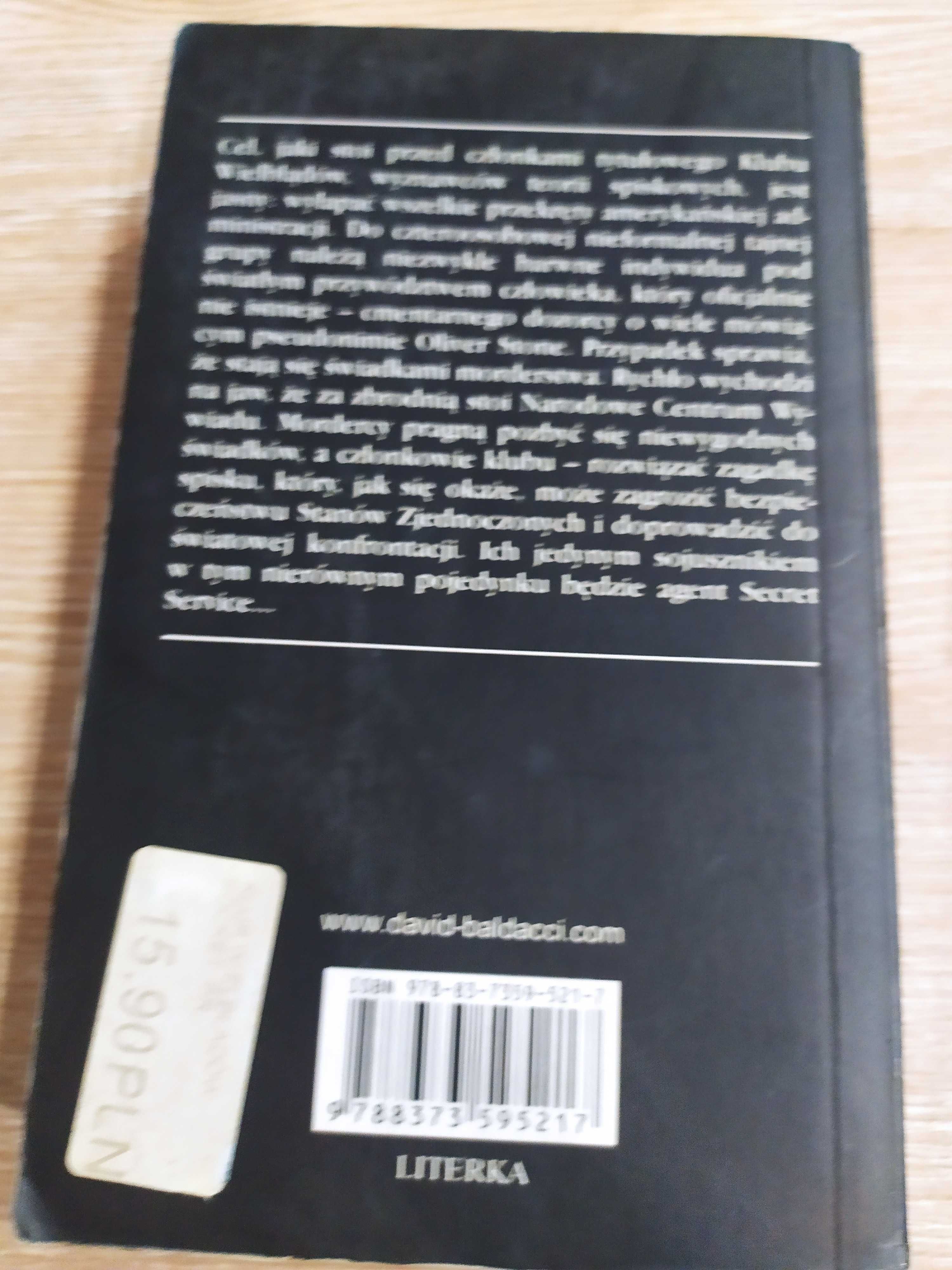 Książka pt Klub wielbłądów, David Baldacci