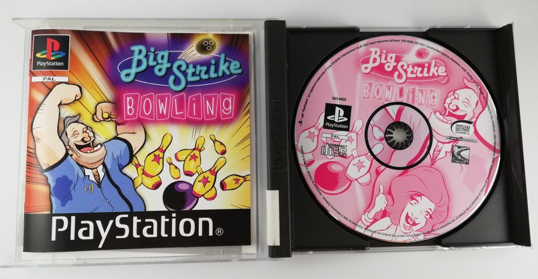 Stara gra kolekcjonerska na PlayStation 1 Big Strike Bowling ps1 psx