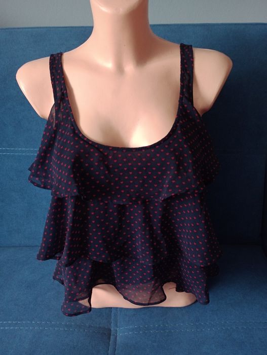 Bluzeczka w serduszka Zara S