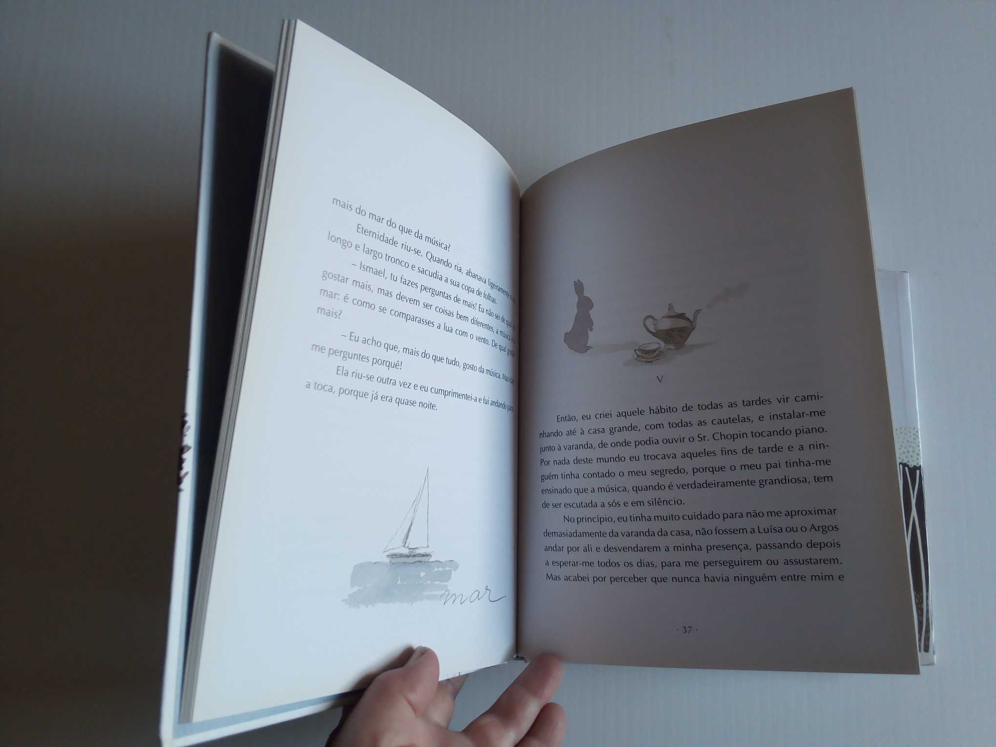 Livros "Ismael e Chopin" e "o cavaleiro da dinamarca"