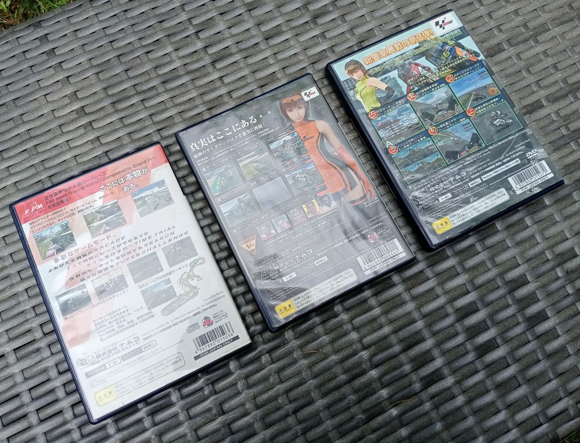 Zestaw gier PlayStation 2 NTSC-J Moto GP