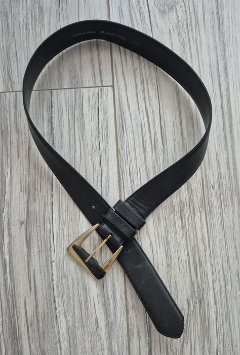 Skórzany włoski pasek damski