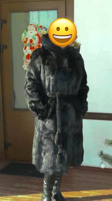 Шуба из нутрії.