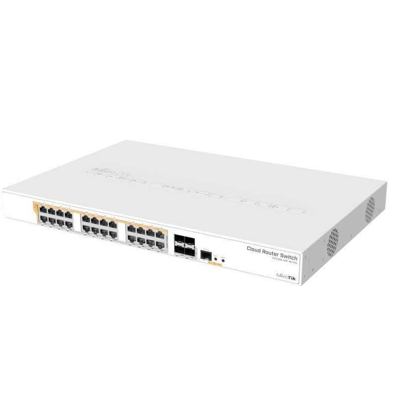 Mikrotik CRS328-24P-4S RM 28 portas RJ45 Giga SFP PoE Switch