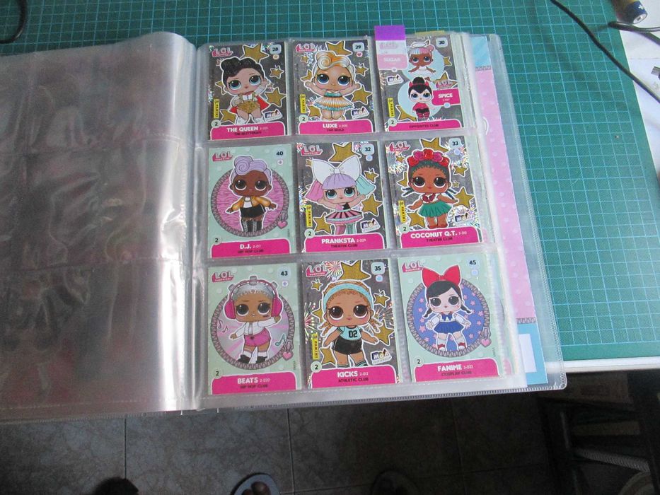 Espetaculares cromos da LOL