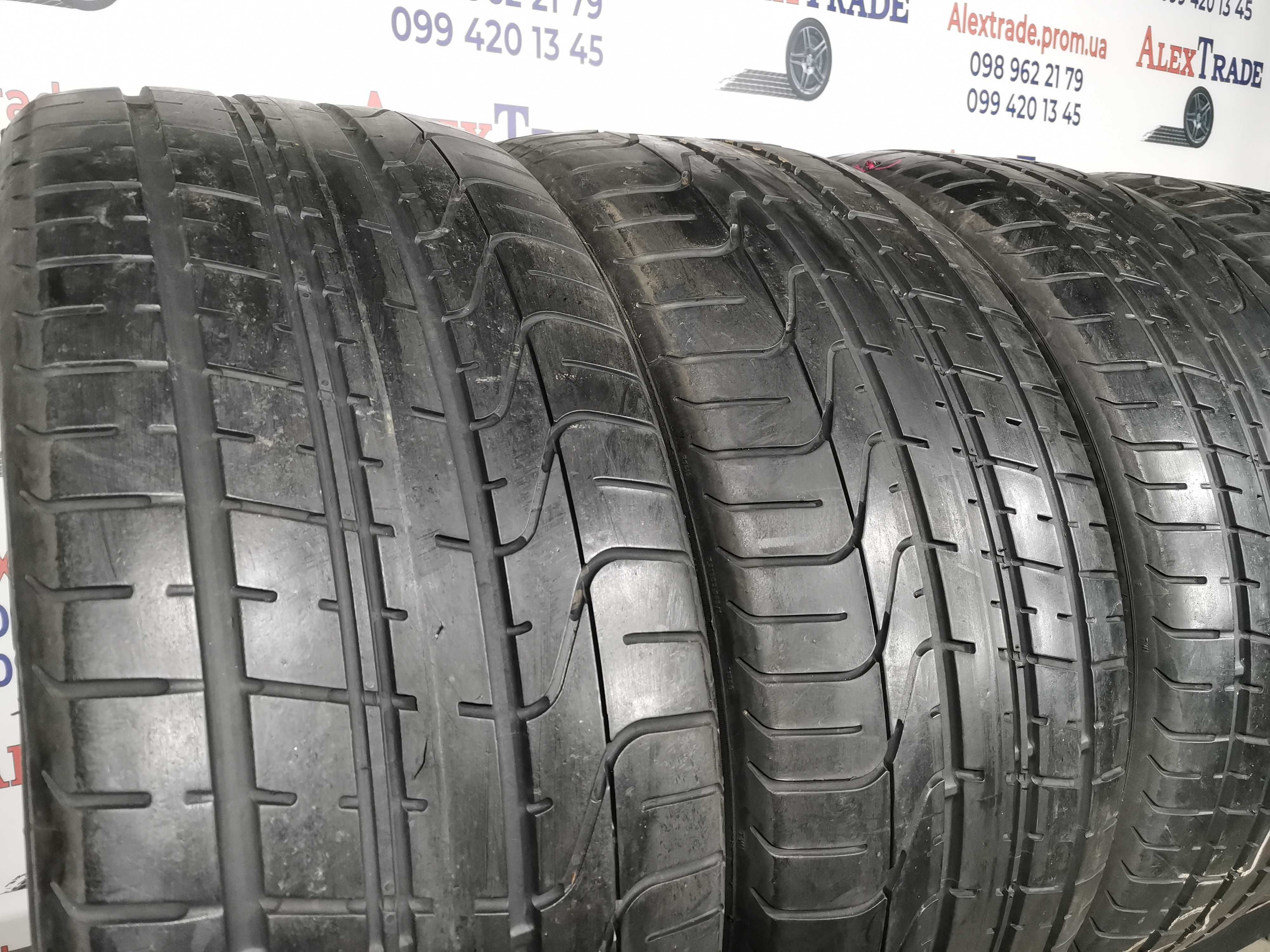 4 шт. 255/45 R19 Pirelli P Zero літні шини бу
