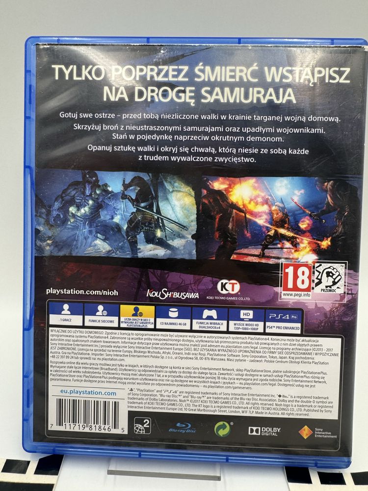 Nioh Ps4 Gwarancja