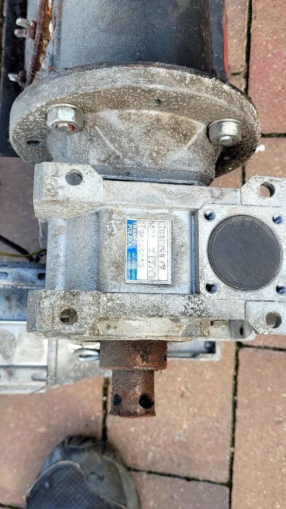 Podajnik ślimak napęd do kotła Elektromet na ekogroszek