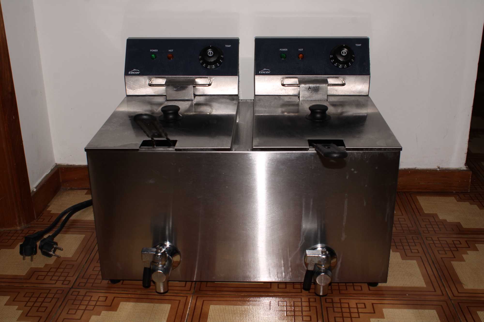 Fritadeira Lacor 2x8L